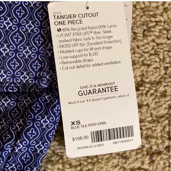 Athleta Tangier Cutout XS one piece bathing suit - Picture 6 of 7